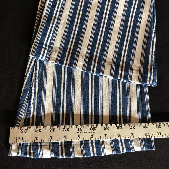 Free People Jolene Hip Hugger Striped Flare Sz 29 - Picture 13 of 16